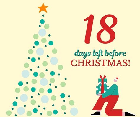 Days Till Christmas, Christmas Board, Days Until Christmas, Day Left, 19 Days, Days Left, Be Merry, Christmas Countdown, Merry And Bright