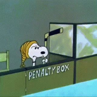 Snoopy Penalty GIF - Snoopy Penalty Hockey - Discover & Share GIFs Hockey Gif, Bye Gif, Quotes Girlfriend, Hockey Quotes, Hockey Memes, Snoopy Funny, Hockey Humor, Blackhawks Hockey, Snoopy Quotes