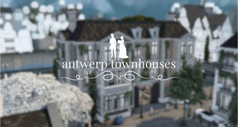 simsjii Sims 4 Lot Download Patreon, Sims 4 Townhouse, Schindler's List, Abandoned Mansion, Sims Building, Roman Holiday, Sims 4 Build, Sims Community, Little Garden