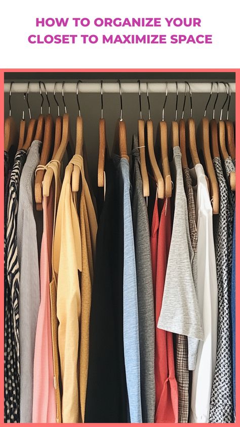 Are you tired of struggling to find your clothes in a messy and cramped closet? Let's transform that chaos into an organized haven with these simple tips. Do you want to make your daily routine smoother and stress-free? Now is the perfect time to declutter and revamp your closet space. Organizing your wardrobe can bring a sense of calmness and efficiency to each day. Let's get started on creating a tidy and functional closet that will simplify your life in no time! Organize Tank Tops, Tank Top Organization, Organizing My Closet, Organize A Closet, Functional Closet, Sort Clothes, Old Medicine Bottles, Closet Organization Tips, Best Closet Organization