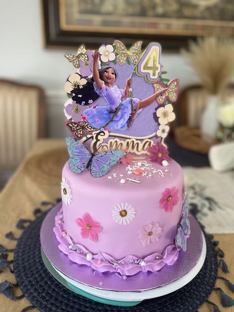 Isabela Encanto Birthday Party Cake, Encanto Birthday Party Cake Isabella, Pastel Isabela Madrigal, Isabela Cake Encanto, Encanto Isabella Birthday Cake, Isabella Birthday Cake, Piñata Isabella Madrigal, Pastel Isabella Encanto, Isabella Madrigal Cake