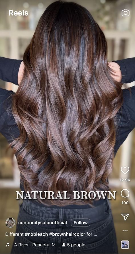 Pelo Chocolate, Hair Color For Brown Skin, Balayage Long Hair, Dramatic Hair, Brown Hair Looks, Hair Inspiration Long, Chocolate Hair, Beautiful Braided Hair, Spring Hair Color