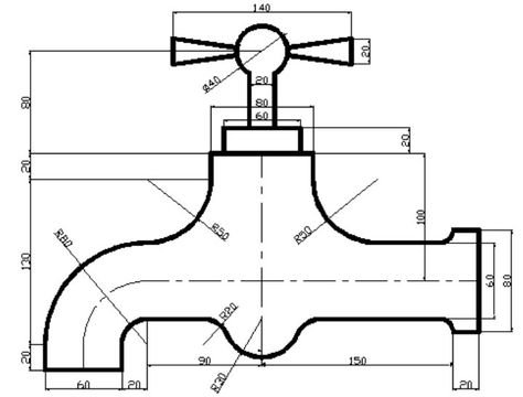 I will draw autocad 2d mechanical drawing Isometric Drawing Exercises, Autocad Isometric Drawing, Solidworks Tutorial, Henning Larsen, Interesting Drawings, Mechanical Engineering Design, Isometric Drawing, Geometric Drawing, Renzo Piano