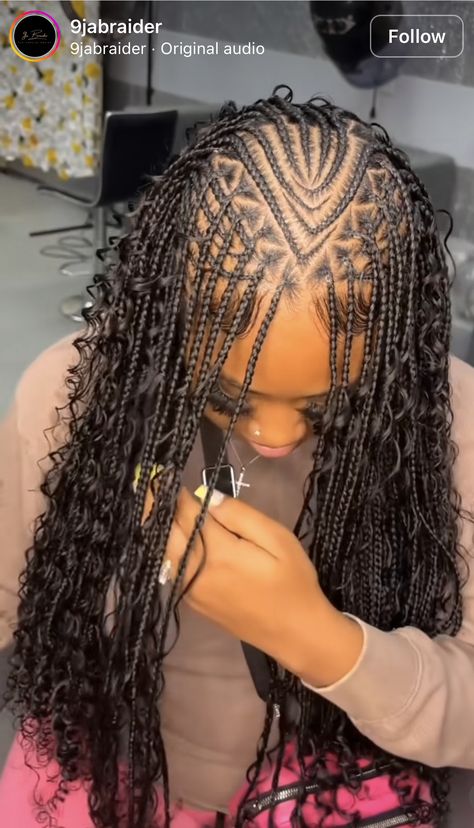 Fungi Braids, Braids To Get, Tribe Braids, Diva Braids, Hairstyles For Black Women Cornrows, Black Women Cornrows, Lemonade Braids Hairstyles, Women Cornrows, Girly Hairstyles