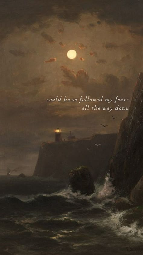 Taylor Lyrics, Taylor Swift Wallpaper, Taylor Swift Lyrics, T Swift, Dark Academia, Ideas Style, All The Way, Lighthouse, Wall Art Print