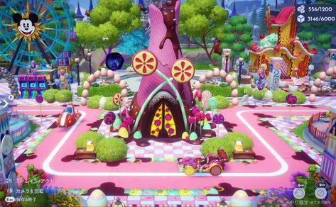 Dream Life Game, Dreamland Ideas, Disney House Ideas, Disney Island, Deco Disney, Valley Game, Disney Dreamlight Valley, Creative Area, Valley Landscape