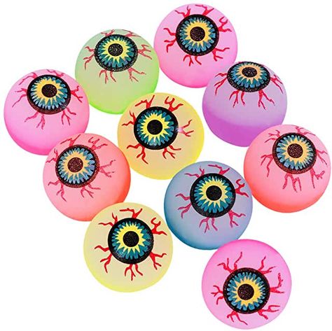 Glow Halloween, Glow In The Dark Halloween, Eye Balls, Scary Eyes, Dark Halloween, Bouncy Ball, Bouncy Balls, Halloween Eyeballs, Halloween Eyes