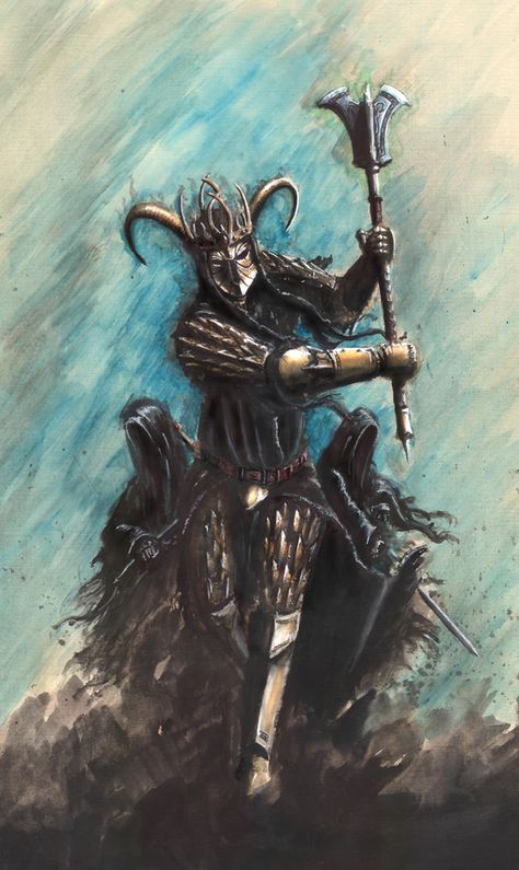 Dol Guldur, Tolkien Artwork, Shadow Of Mordor, Middle Earth Art, Lotr Art, Dragon Knight, Knight Art, Jrr Tolkien, Fantasy Armor