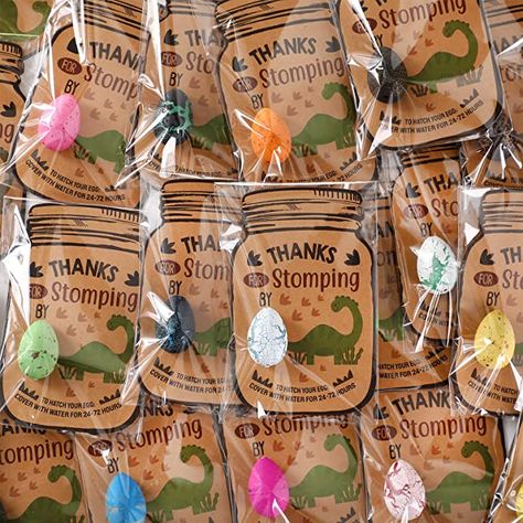 Kids Dinosaur Party, Toddler Party Favors, Baby Shower Party Favors Boy, Dinosaur Favors, Baby Shower Gifts For Guests, Party Dinosaur, Egg Card, Easter Party Favor, Dinosaur Party Favors