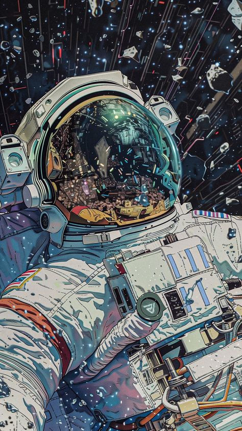 Home / X Space Pfp Aesthetic, Spaceman Art, Greek God Wallpaper Aesthetic, Cosmic Wallpaper, Astronaut Aesthetic, Space And Astronaut, Retro Space Art, Astronaut Artwork, Snake People