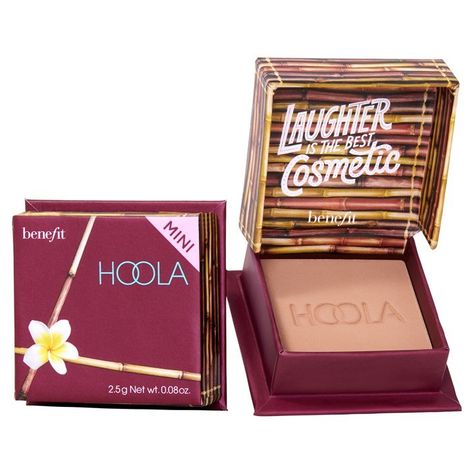 Benefit Hoola Bronzer, Travel Size Makeup, Benefit Hoola, Best Bronzer, Hoola Bronzer, Powder Bronzer, Benefit Makeup, Matte Bronzer, Matte Powder