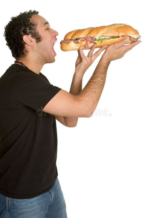 Man Eating Food. Hungry man eating sandwich food , #spon, #Food, #Hungry, #Man, #Eating, #sandwich #ad Sandwich Drawing, Man Eating, Going Gluten Free, Sub Sandwiches, Fruits Images, Elimination Diet, Food Combining, Nutrient Rich Foods, Gluten Intolerance