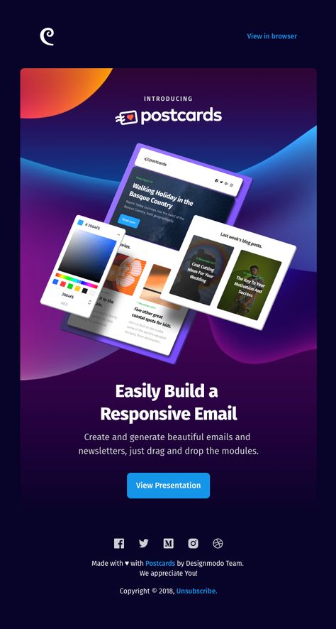 Edm Design, Responsive Email Template, Email Template Design, Responsive Email, Email Newsletter Design, Email Design Inspiration, Real Estat, Email Client, Email Template