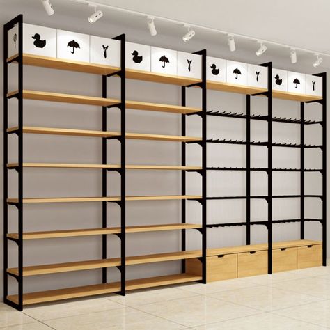 Retail Display Racks Manufacturers in Maharashtra Store Rack, Retail Display Shelves, Boutique Store Displays, Pet Store Design, Mobile Shop Design, Big Bazaar, Industrial Racks, Store Shelves Design, Shop Shelving