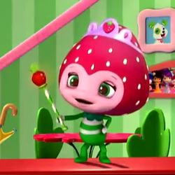 Princess Berrykin | Strawberry Shortcake Berry Bitty Wiki | FANDOM powered by Wikia Berry Bitty Adventures, Strawberry Shortcake Berry Bitty, Cherry Jam, Tv Tropes, Strawberry Shortcake, Berry, Candy