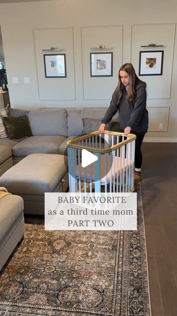 Jade on Instagram: "baby favorite as a third time mom part two 🌙

I have loved this crib on wheels for two years and immediately knew I wanted another one this time around. The quality is incredible and I love that it’s a 3 in 1 product. You get a mini crib to use as a bedside bassinet with a mini mattress, a full size crib, and a toddler bed which is so awesome. Comment “crib” for a link to be sent your way!

#babyregistrymusthaves #babymusthave #babymusthaves #babyproducts #expectingmom #expectingmama #momsofig #momsofinsta #expectingababy #expectingmoms #twoundertwo #twoundertwomom" Bassinet On Wheels, Sidecar Crib, Bedside Bassinet, Bedside Crib, Baby Registry Must Haves, Mini Crib, Baby Must Haves, Instagram Baby, Expecting Baby