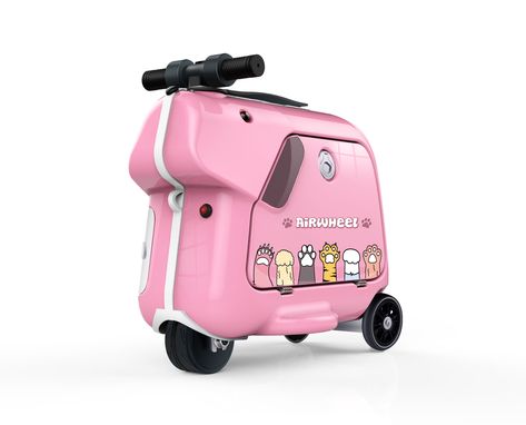 Suitcase Scooter, Scooter Suitcase, Scooter Luggage, Girls Luggage, Hard Shell Luggage, Travel Cases, Kids Travel, Smart Kids