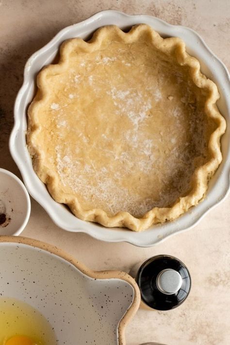 Easy Flaky Pie Crust, Vegan Pie Crust Recipe, Blind Bake Pie Crust, Lattice Pie Crust, All Butter Pie Crust, Homemade Pie Crust Recipe, Easy Pie Crust, Pie Crust Recipe, Perfect Pie Crust