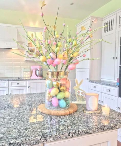 DIY Easter Centerpieces: Bring Creativity to Your Celebrations Diy Easter Centerpieces, Easter Inspiration Decor, Easter Centerpieces Diy, Easter Crafts For Adults, Easter Flower Arrangements, Easter Arrangement, Easter Craft Decorations, Easter Tablescapes, Easter Inspiration