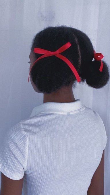 Princess Barbie Fairy 🧶🧶 on X: "Simple hairstyles for long 4c hair. https://t.co/2OoxH5KYpo" / X Hairstyles For Long 4c Hair, Long 4c Hair, Barbie Fairy, Quick Natural Hair Styles, Simple Hairstyles, Pelo Afro, Coquette Style, Bow Hairstyle, Ribbon Hairstyle