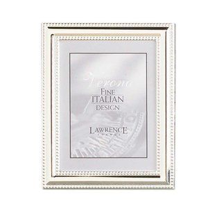 Lawrence Frames Traditional Delicate Beading Picture Frame Silver Photo Frames, Metal Picture Frame, Tabletop Picture Frames, Metal Picture Frames, Silver Picture Frames, Table Top Display, Beaded Trim, Plate Design, Birthday Shopping