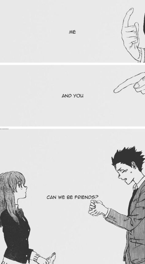 A Silent Voice Shoya And Shoko, Shoya Ishida Manga, Ishida And Nishimiya, No Love Wallpaper, Anime Sign, Shoko Nishimiya, Shoya Ishida, A Silence Voice, A Silent Voice Manga