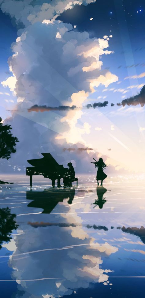 Your Lie In April Wallpaper for mobile phone, tablet, desktop computer and other devices HD and 4K wallpapers. Kousei And Kaori, April Wallpaper, April Art, Wallpapers For Mobile Phones, 1080p Anime Wallpaper, Your Lie In April, Hd Anime Wallpapers, Soft Wallpaper, Anime Wallpaper Phone