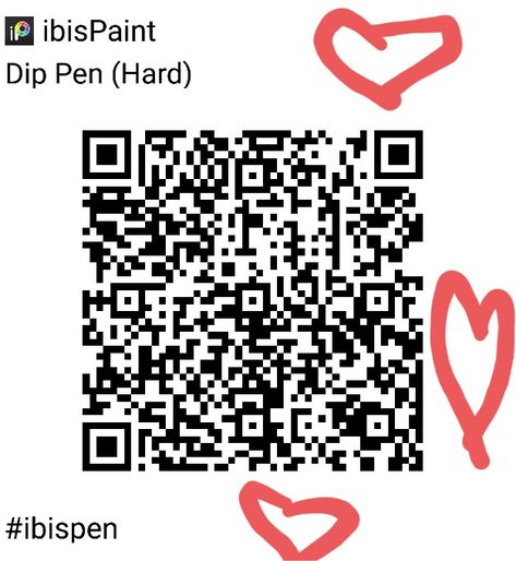 Use my pen!! Ibispaint Brush, Brush Code, Japanese Pen, Paint Code, Dip Pen, Ibis Paint, Qr Codes, Paint Brush, Paint Brushes