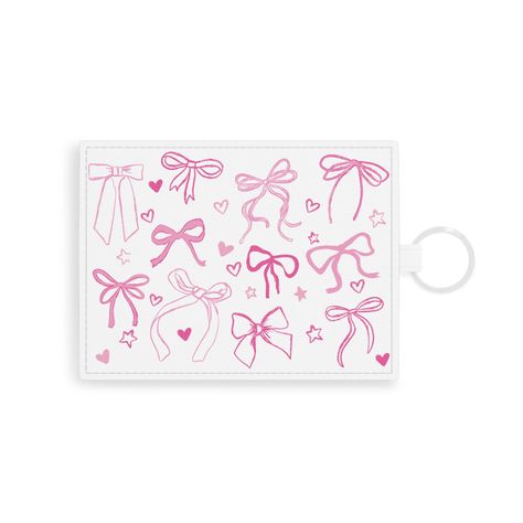 Wallet Coquette, Clothes Coquette, Aesthetic Keychain, Coquette Clothes, Cherry Girl, Wallet Keychain, Pink Pinterest, Cute Wallet, Coquette Room