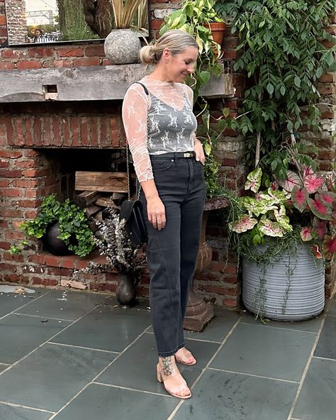 Comment SHOP below to receive a DM with the link to shop this post on my LTK ⬇ https://liketk.it/4Nuoc Night Out[fit] Medium cami and lace top in apricot Size 6 jeans (size down 1 for a tailored look, tts or up 1 for more relaxed) #ltkover40 #ltkmidsize #ltkactive #midsizestyle #nightoutwithfriends #theblock #lacetop #lookforless #freepeoplestyle #inspiredby #datenightoutfit #over40fashion Size 6 Jeans, Midsize Style, Free People Style, Fashion Over 40, Lace Tops, Date Night Outfit, Lifestyle Blog, Apricot, Casual Style