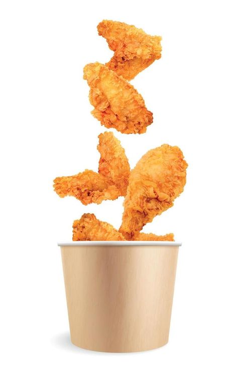 Chicken Wings Bucket Composition Chicken Bucket Design, Fried Chicken Ads, Chicken Fast Food, Chicken Bucket, Crispy Chicken Burgers, Fast Chicken Recipes, Crispy Chicken Wings, Pizza Design, Chicken Run