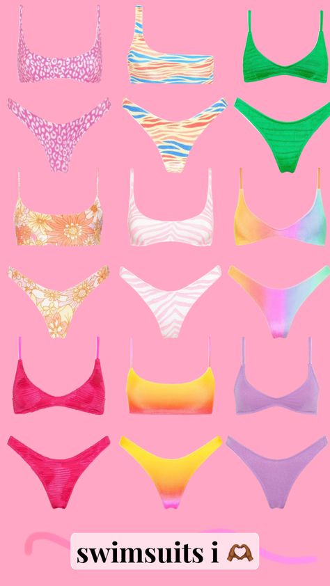 summer swimsuit inspo 💕☀️ #preppy Bathing Suit Preppy, Preppy Bikinis For Teens, Aesthetic One Piece Swimsuit Preppy, Swimsuit Preppy, Preppy Bathing Suits For Kids, Preppy Bikinis, Where To Get Preppy Swimwear, Preppy Bathing Suits, Preppy Bathing Suits Triangl Swimwear