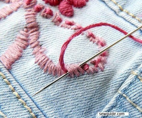 Embroider Jeans, Embroidered Jeans Diy, Sewing Pattern Storage, Astros Jacket, Jean Projects, Embroidery Jeans Diy, Jeans With Patches, Jean Quilts, Pattern Storage