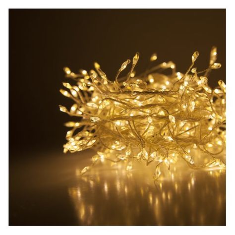 Cluster 160 LED String Lights Fairy Light Garland, Fairy Garland, Garland Lights, String Lighting, Twinkle String Lights, Hanging String Lights, Christmas Globes, Battery String Lights, Cluster Lights