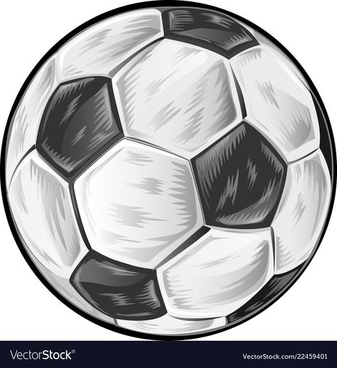 Soccer Ball Cartoon, Soccer Ball Drawing, Ball Cartoon, Soccer Backgrounds, Soccer Drawing, Football Artwork, Ball Drawing, House Design Exterior, Football Ball