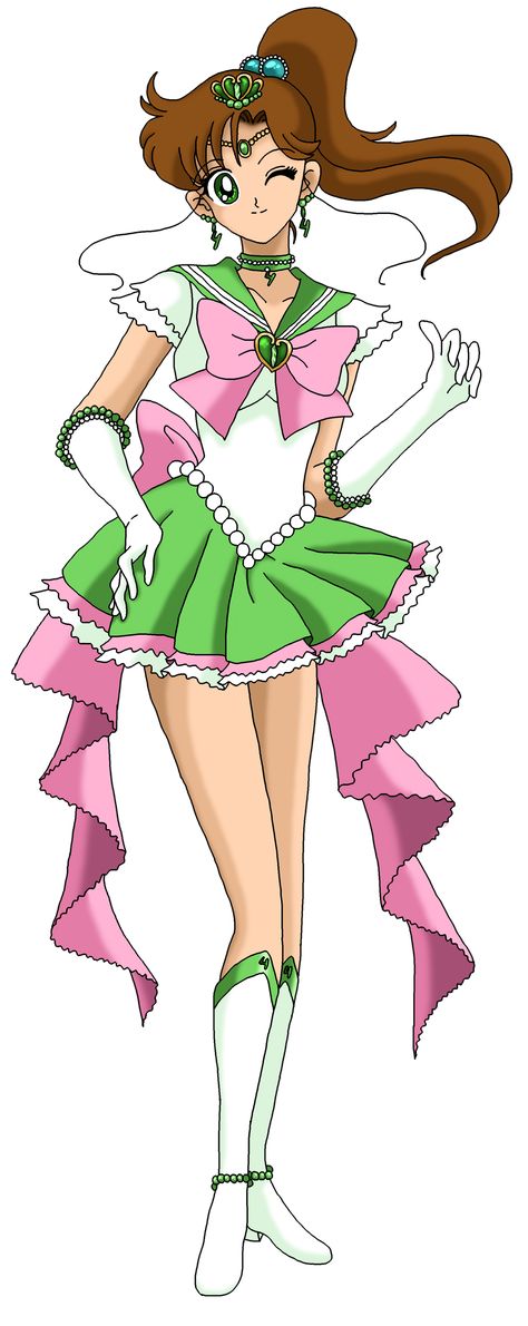 Princess Sailor Jupiter by nads6969 on DeviantArt Sailor Jupiter Cosplay, Sailor Moons, Sailor Guardians, Makoto Kino, Sailor Princess, Sailor Moon Girls, Arte Sailor Moon, Manga Pfp, Sailor Senshi