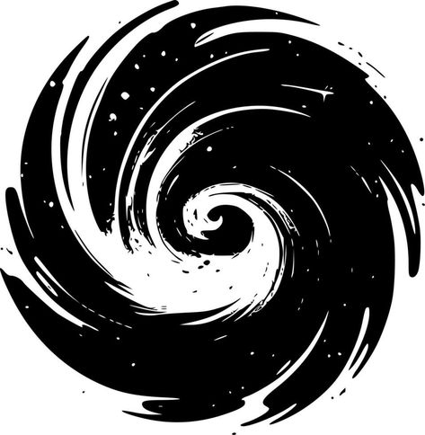 Galaxy Vector Art, Galaxy Drawing Black And White, Galaxy Design Ideas, Galaxy Vector Illustration, Space Vector Art, Spiral Galaxy Drawing, Planet Graphic Design, Galaxy Graphic Design, Space Illustration Art