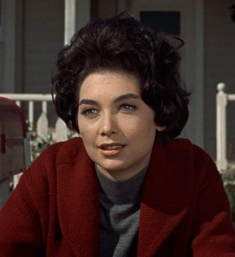 Birthday Remembrance : SUZANNE PLESHETTE January 31, 1937 January 19, 2008 (Photo : Suzanne Pleshette, as Annie Hayworth, in "The Birds"- 1963) Hitchcock The Birds, Birthday Remembrance, Behind Her Eyes, Tailored Chic, Alfred Hitchcock The Birds, Suzanne Pleshette, Kibbe Dramatic Classic, Kibbe Dramatic, Farm Estate