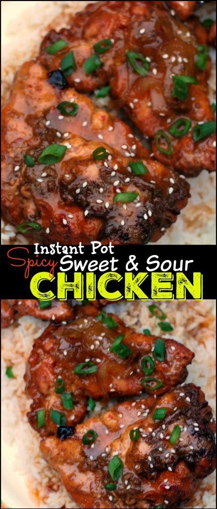 Instant Pot Chicken Recipes, Instant Pots, Crockpot Express, Electric Pressure Cooker Recipes, Sweet Sour Chicken, Pressure Cooker Chicken, Instant Pot Dinner Recipes, Insta Pot, Frozen Chicken