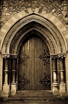 Doors Blue, Gothic Door, Exeter Cathedral, Environment References, Church Door, Castle Doors, Architecture Antique, Moodboard Ideas, Side Doors