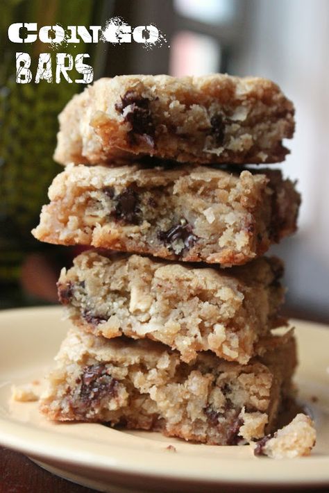 Congo Bars, Oatmeal Peanut Butter, City Kitchen, Peanut Butter Snacks, Pecan Bars, Sweet Bar, Coconut Pecan, Dessert Bar Recipe, Cookie Bar Recipes