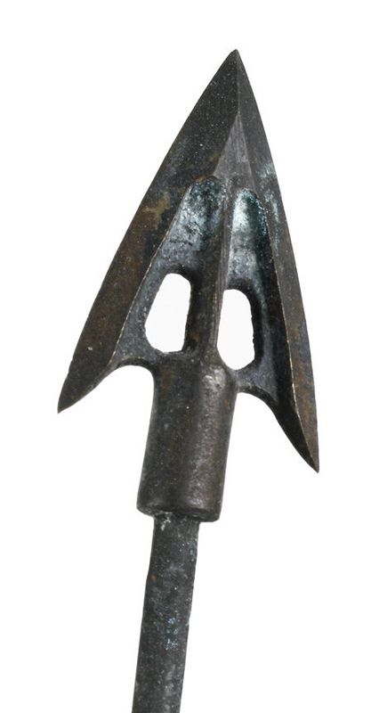 Arrow Point, Traditional Archery, Chinese Bronze, Metal Detecting, Crossbow, Ancient China, Historical Artifacts, Mandala Pattern, Garden Trowel