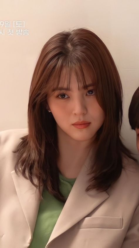 Han Soo Hee Haircut, Hansohee Haircut, Han So Hee Haircut Nevertheless, Nabi Haircut, Han So Hee Bangs, Han So Hee Haircut, Yu Nabi, Should Length Hair Styles, Korean Hairstyles