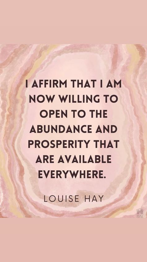 Louis Hay Affirmations, Louis Hay, Louise Hay Affirmations, Wow Words, Affirmation Board, Louise Hay, All Quotes, Money Affirmations, Manifestation Affirmations