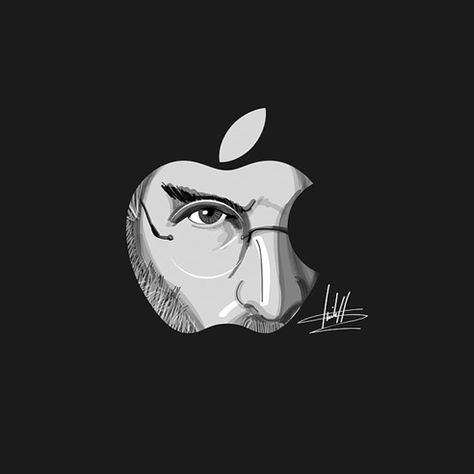 Steve Jobs Art, Fish Wallpaper Iphone, Steve Jobs Apple, Disney Frozen Birthday, Disney Drawings Sketches, Lock Screen Wallpaper Iphone, Fish Wallpaper, Creative Profile Picture, Apple Logo