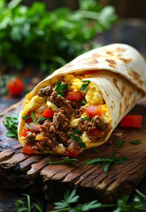 Learn How to Cook Breakfast Burritos Recipe For Free | Recipes You'll Love, Made Easy! Best Breakfast Burrito Recipe, Easy Breakfast Burrito Recipe, Breakfast Burrito Recipe, Easy Breakfast Burritos, Cheesy Breakfast, Trendy Recipes, Breakfast Tacos Recipe, Cook Breakfast, Burrito Recipe