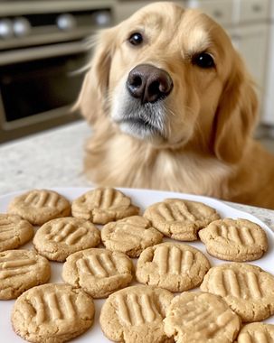 Honey & Peanut Butter Dog Cookies are an easy, healthy treat your pup will love. Make these simple cookies today! Dog Treat Recipes Easy, Dog Treats Homemade Peanut Butter, Homade Dog Treats, Dog Cookie Recipes, Peanut Butter For Dogs, Homemade Dog Cookies, Dog Treats Homemade Easy, Easy Dog Treat Recipes, Peanut Butter Dog Treats