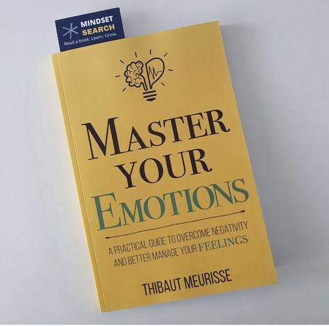 Master Your Emotions Book, Dealing With Emotions, Master Your Emotions, Fear Book, Feel Emotions, Business Books Worth Reading, Emotional Books, Empowering Books, Best Self Help Books