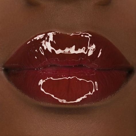 Cherry Lip Gloss, Glossy Lips Makeup, Cherry Lips, Lifestyle Quotes, Lip Glosses, Chapped Lips, Dark Skin Makeup, Lip Art, Glossy Lips