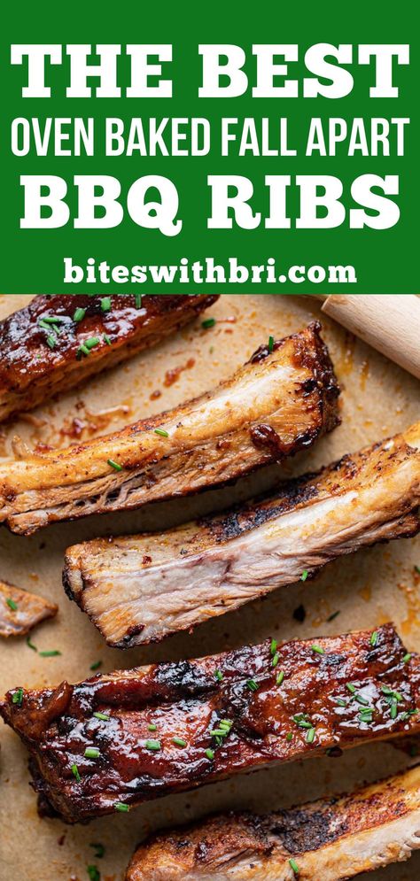 St Louis Ribs Recipe, Back Ribs In Oven, Oven Pork Ribs, Ribs Recipe Oven, Baked Pork Loin, St Louis Ribs, Baked Pork Ribs, Ribs In The Oven, Glazed Ribs